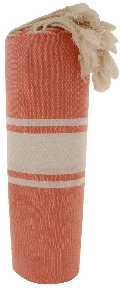 Omgoods - Traditionele Fouta Handdoek met Strepen in Roze