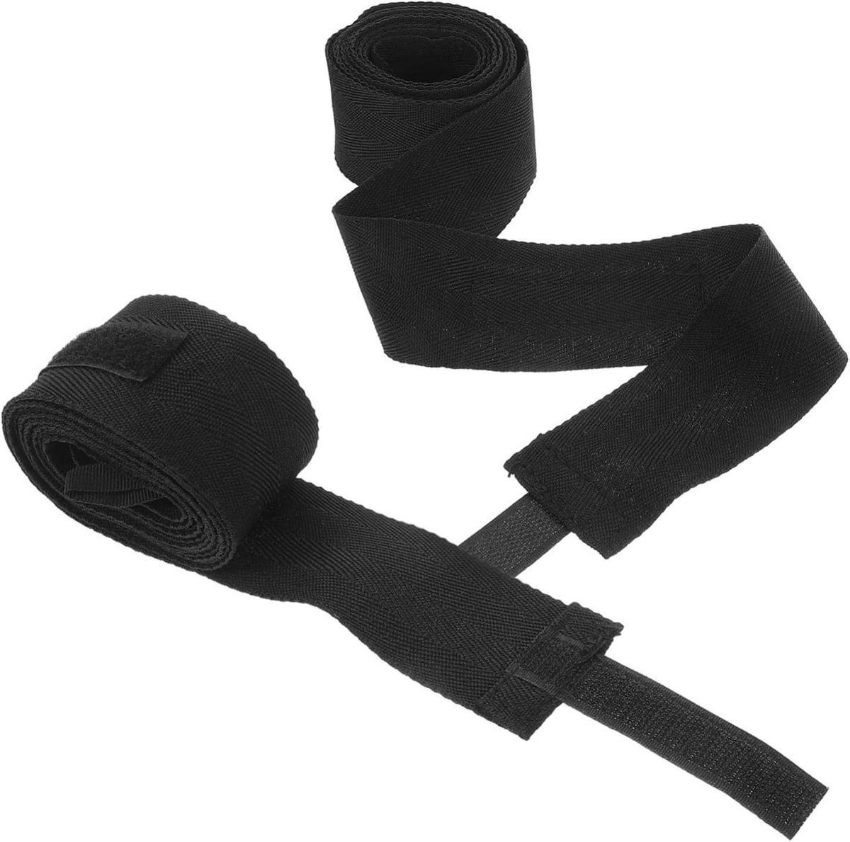 Bokshandschoenen Wraps - Hand Wraps Katoen - Vechtsport Training - Ademend Katoen - 250 cm - Zwart