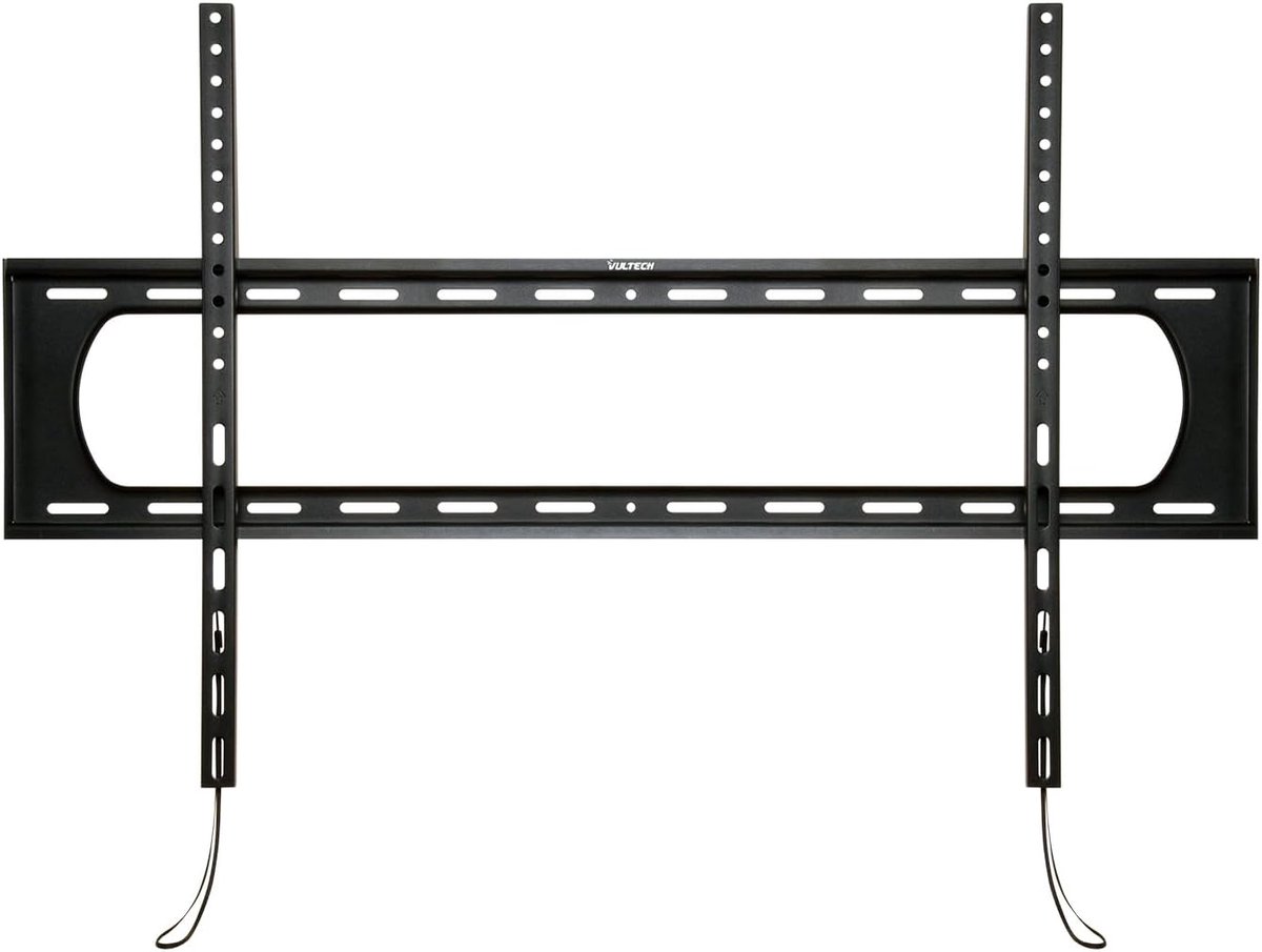 SnelShoppen - Vaste Muurbeugel voor LED-TV en LCD-TV 55-120 Inch, Max. VESA 900x600, Belastbaar tot 120 kg met Waterpas voor Thuisbioscoop