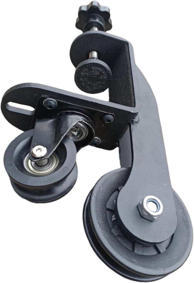 Krachttrainer Arm Worstelen - Polstrainer Tafelmontage - Armkracht Ontwikkelen - Verstelbare Tafelklem - 20-65mm - Zwart