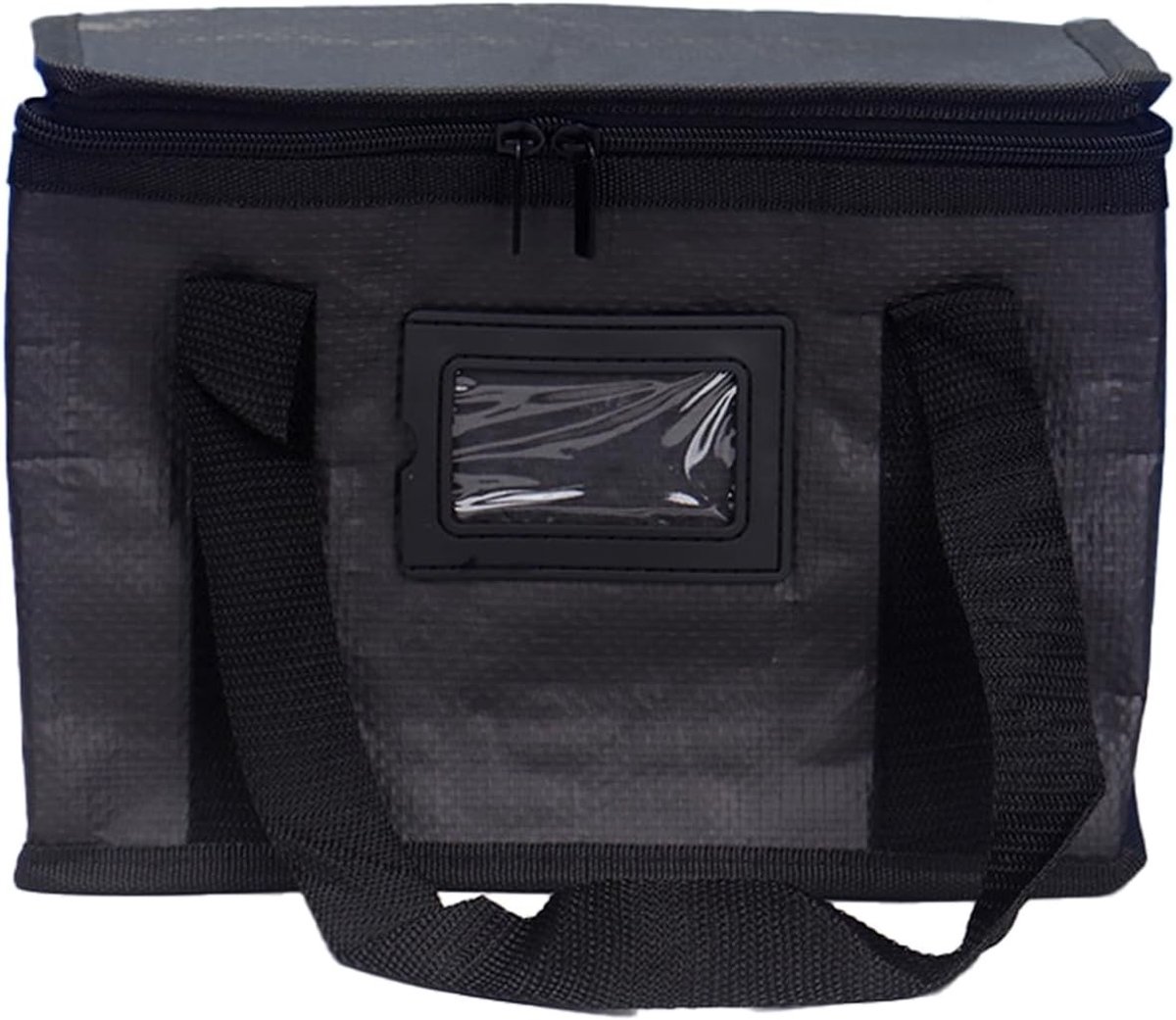 Vouwbare Koeltas voor Picknicks, Thermische Tas voor Buitenshuis, Ideaal voor Kantoor en Reizen, Zwart