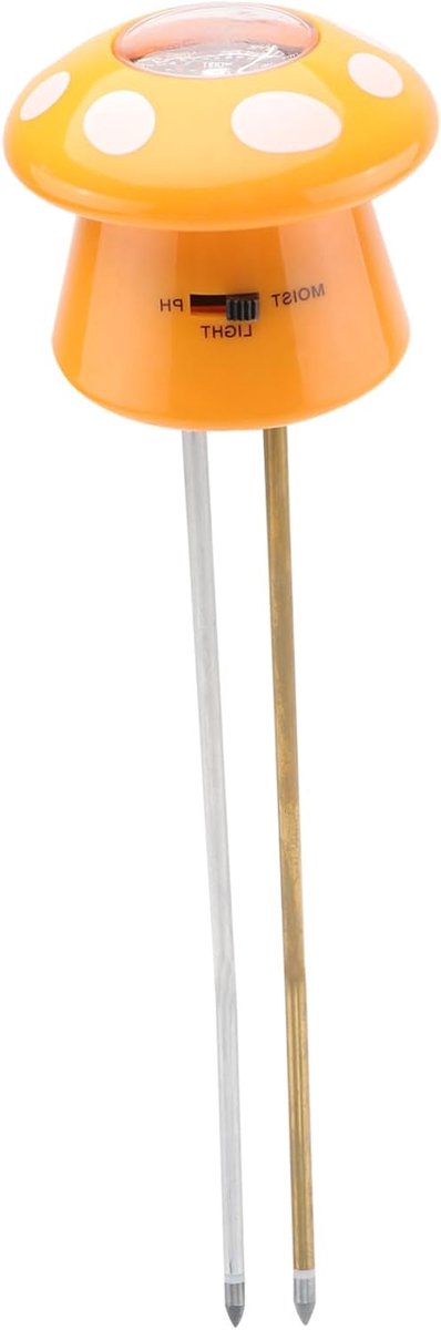 Bodemtester - Grondmeter - Planten Verzorgen - 3-in-1 Meting - 28 cm - Oranje