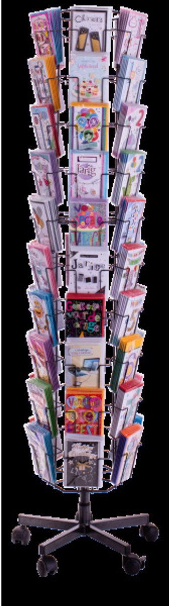 Luxe 3D wenskaart wenskaarten complete display