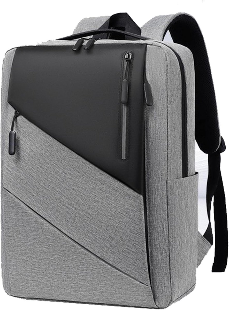 16-inch laptoprugzak voor op reis, lichtgewicht en duurzaam | met USB-oplaadpoort, geschikt voor woon-werkverkeer en vrije tijd, laptoprugzak voor studenten.