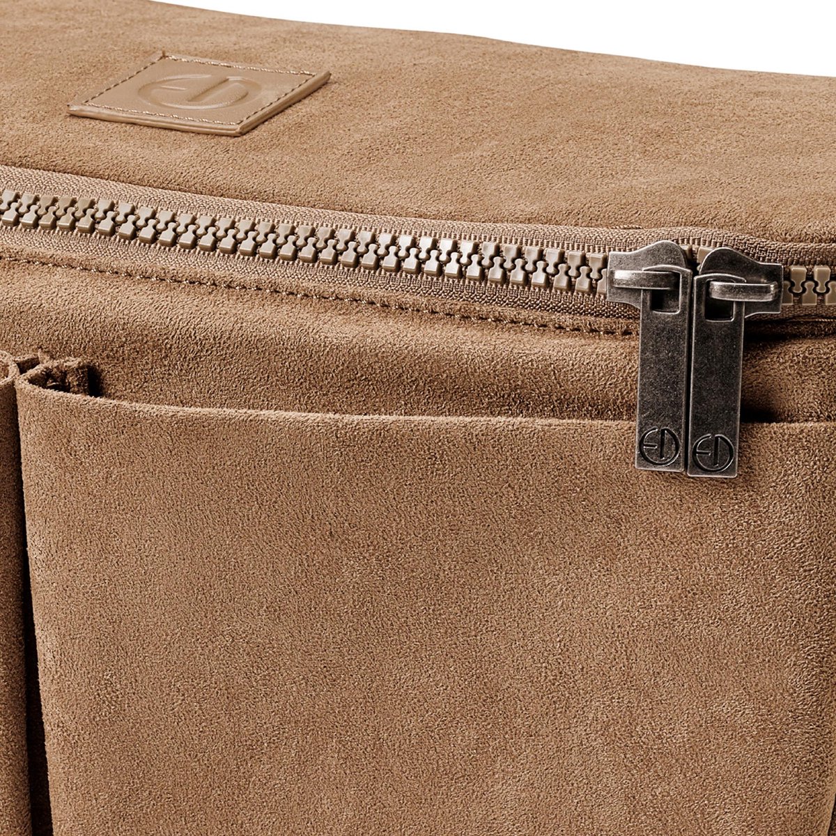 Elodie Organizer Half Moon - Organizer - Kinderwagen Organizer - Luiertas - Verzorgingstas - Buggy - Caramel Brown – foto 7