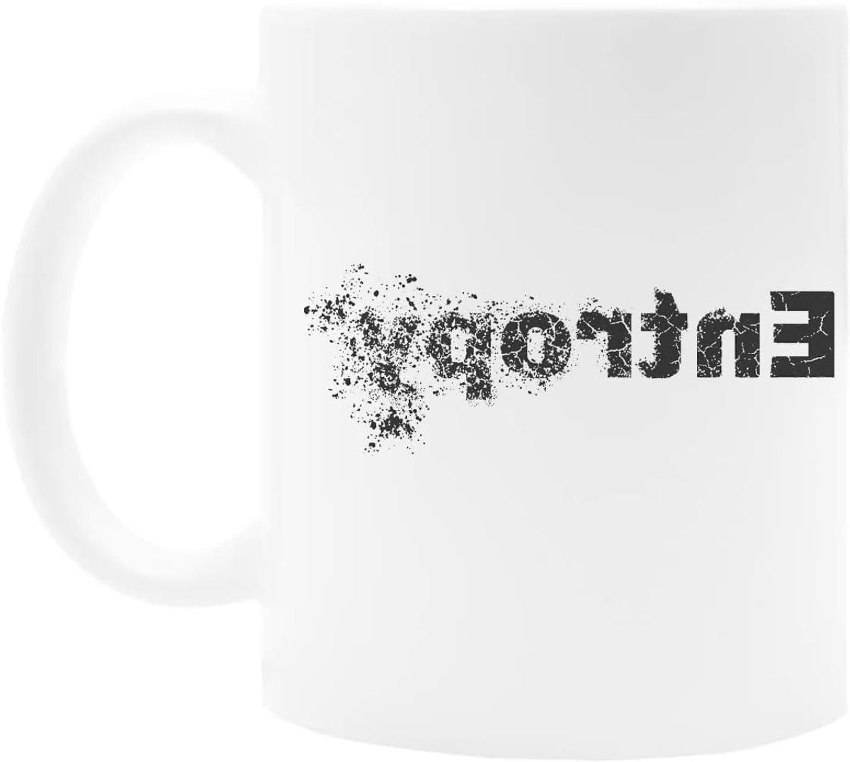 Keramische Koffiemok - Drinkmok Witte Mok - Warme Drank Genieten - Superieure Printtechnologie - 300 Milliliter - Wit