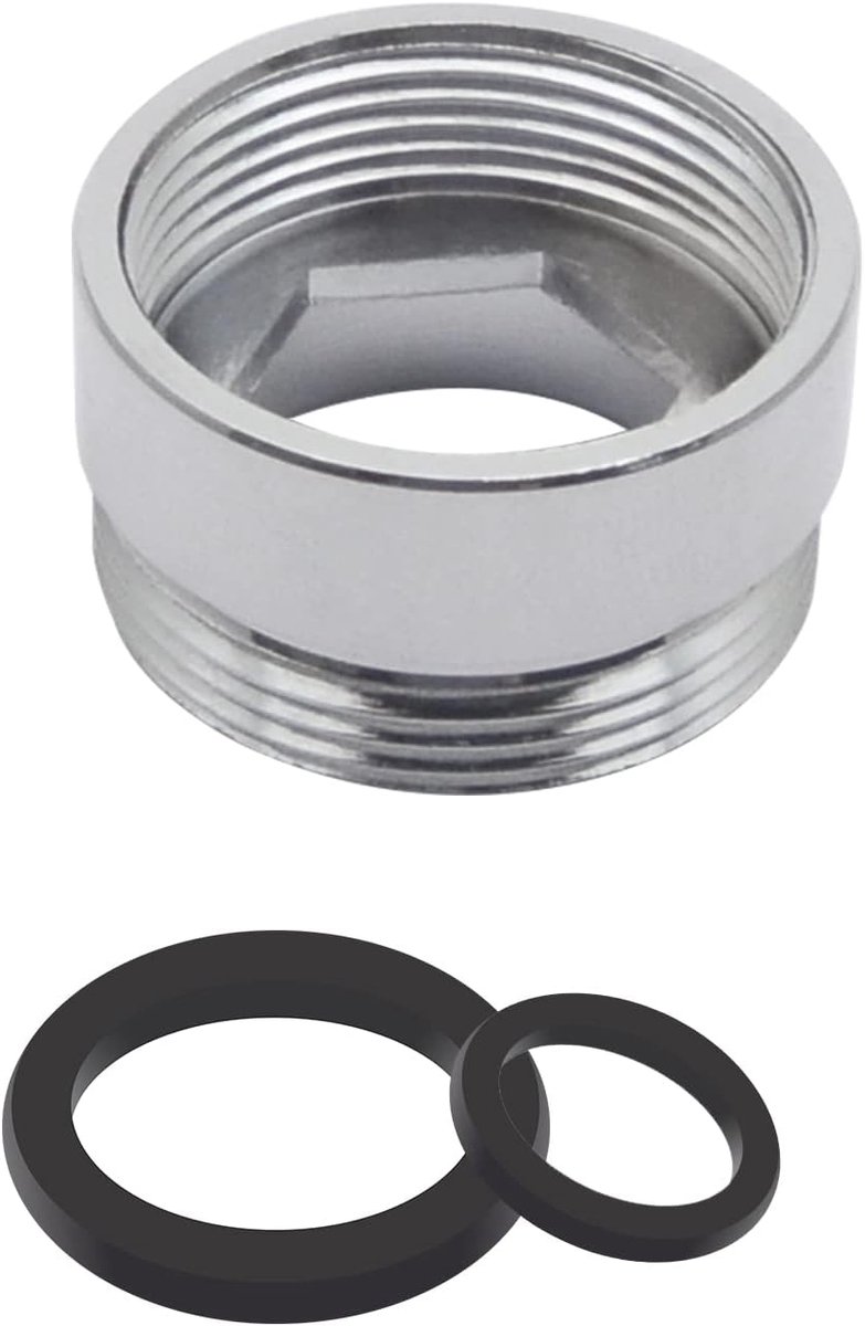 kraanadapter, 1 stuk beluchter vrouwelijke kraanadapter 20 mm - 22 mm