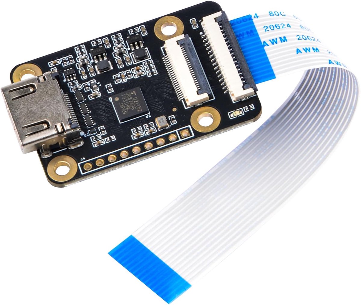 HDMI-naar-CSI2 Adapterkaart voor Raspberry Pi 4B /3B+ /3B /3A+ /Pi