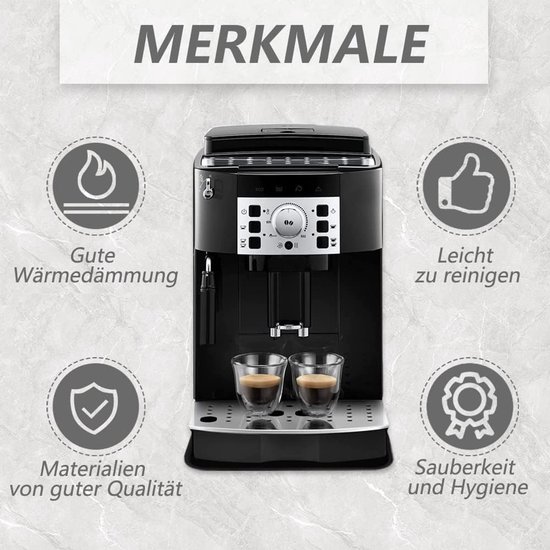 44 x 28 cm verschuifbare onderlegger voor koffiezetapparaat, keukenmachine, roerapparaten, nylon glijplank mat, geschikt voor De'Longhi Magnifica S ECAM 22.110.B/S Smart ECAM 230.13.B Volautomatische — afbeelding 2