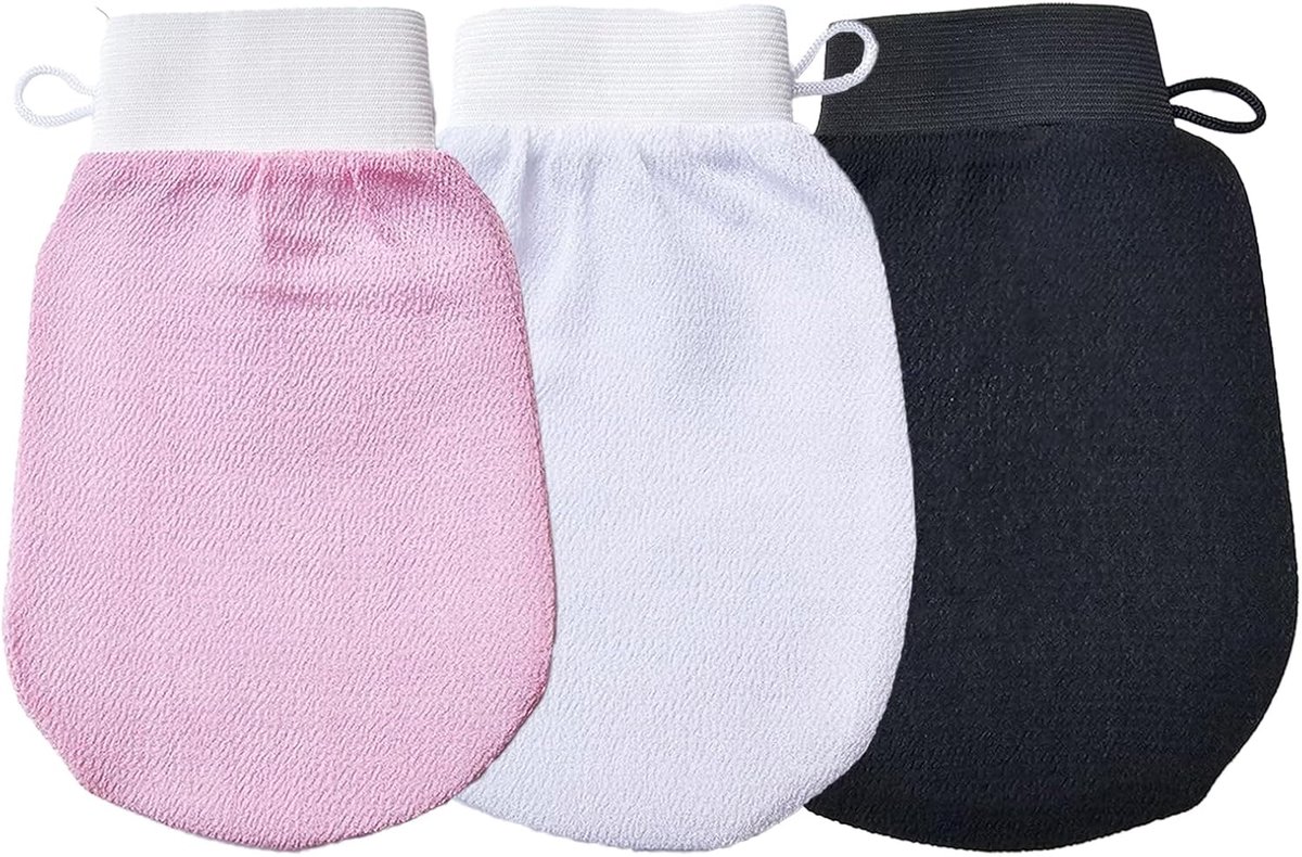 Exfoliërende handschoenen, set van 3 Kese Hamam exfoliërende