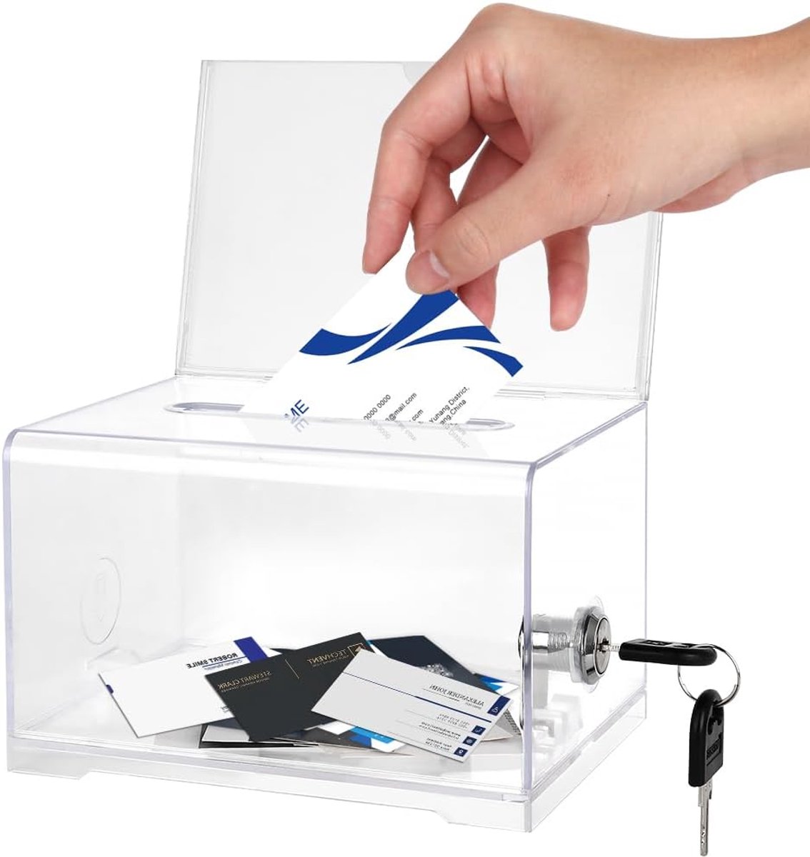 afsluitbaar, acryldispenserbox, afsluitbaar, afsluitbare