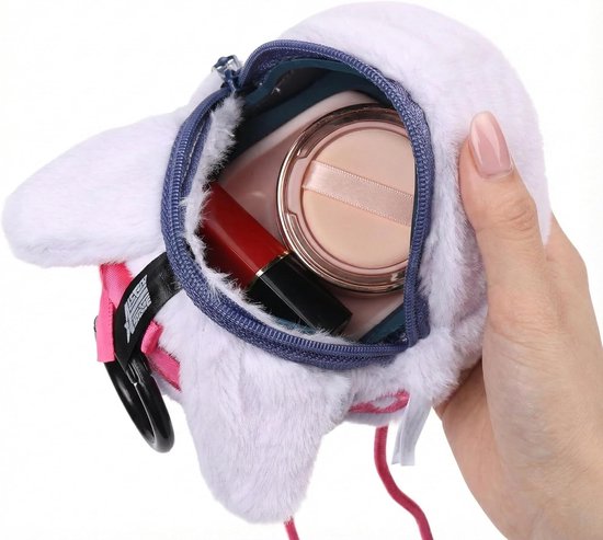 Stage Siliconen Hoofdtelefoonhoes, Officieel Gelicentieerd Anime ALNST Multifunctionele Pouch met Bonus Metalen Sleutelhanger (Ivan) — afbeelding 3