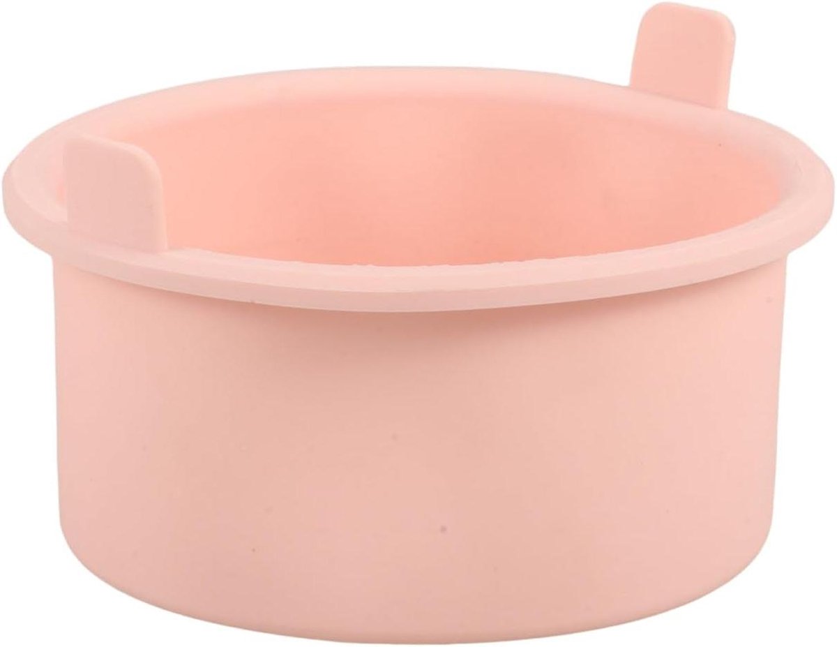 Siliconen Waxkom - Waxverwarmer Inzetstuk - Harsen - Antiaanbaklaag - 12x12x7 cm - Roze