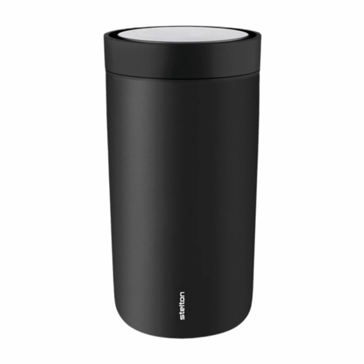 Thermosbeker Stelton To Go Click Soft Black 200 ml