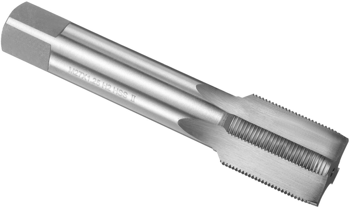 Omgoods - Handtap M27 x 1,25 H2 - Metrische Schroefdraad Gereedschap voor Hoog Snelheidstaal