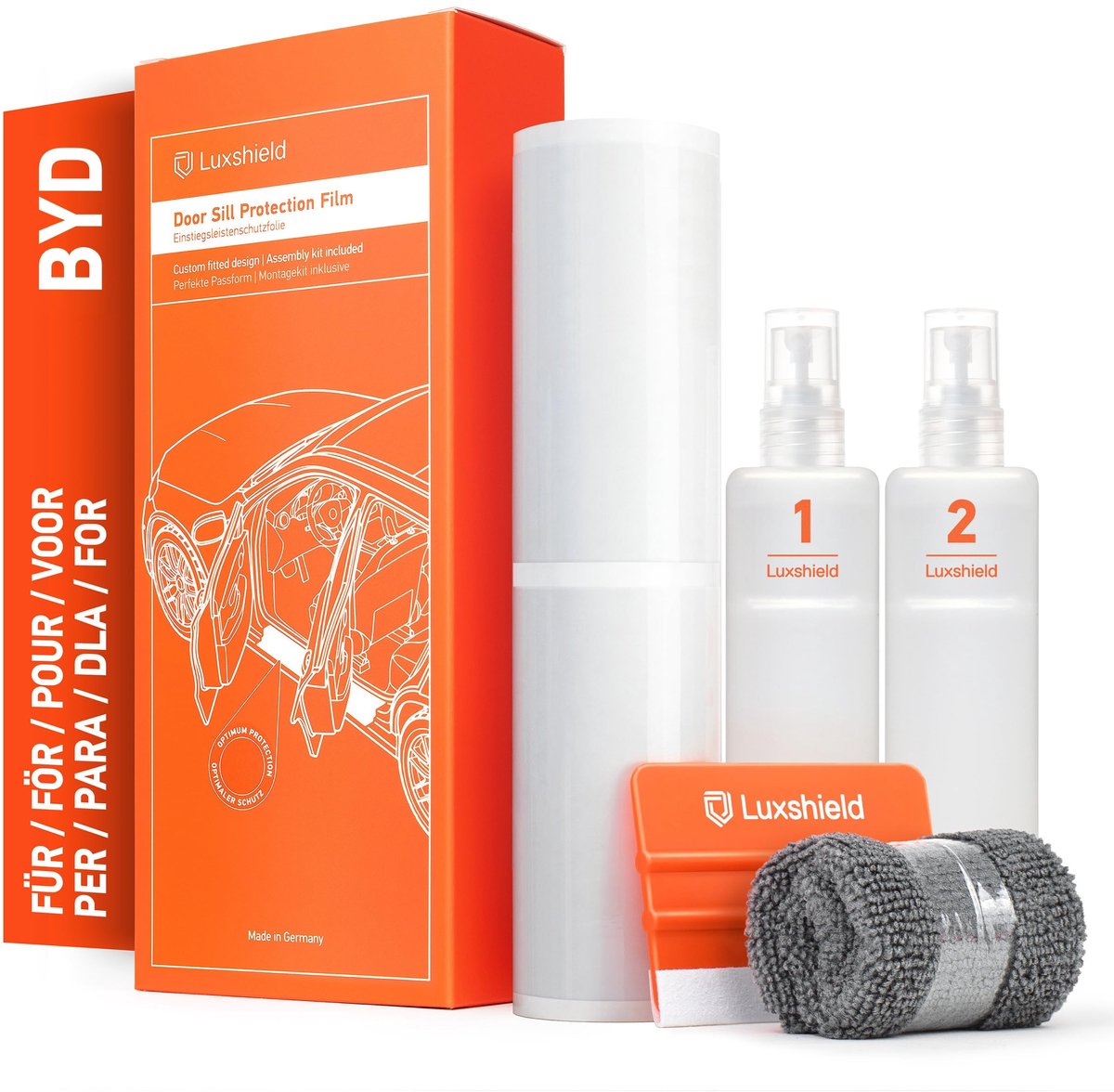 Omgoods - Luxshield Auto Dorpel Bescherming voor Seal U SA3 I 2024-2026 - Lakbeschermingsfolie