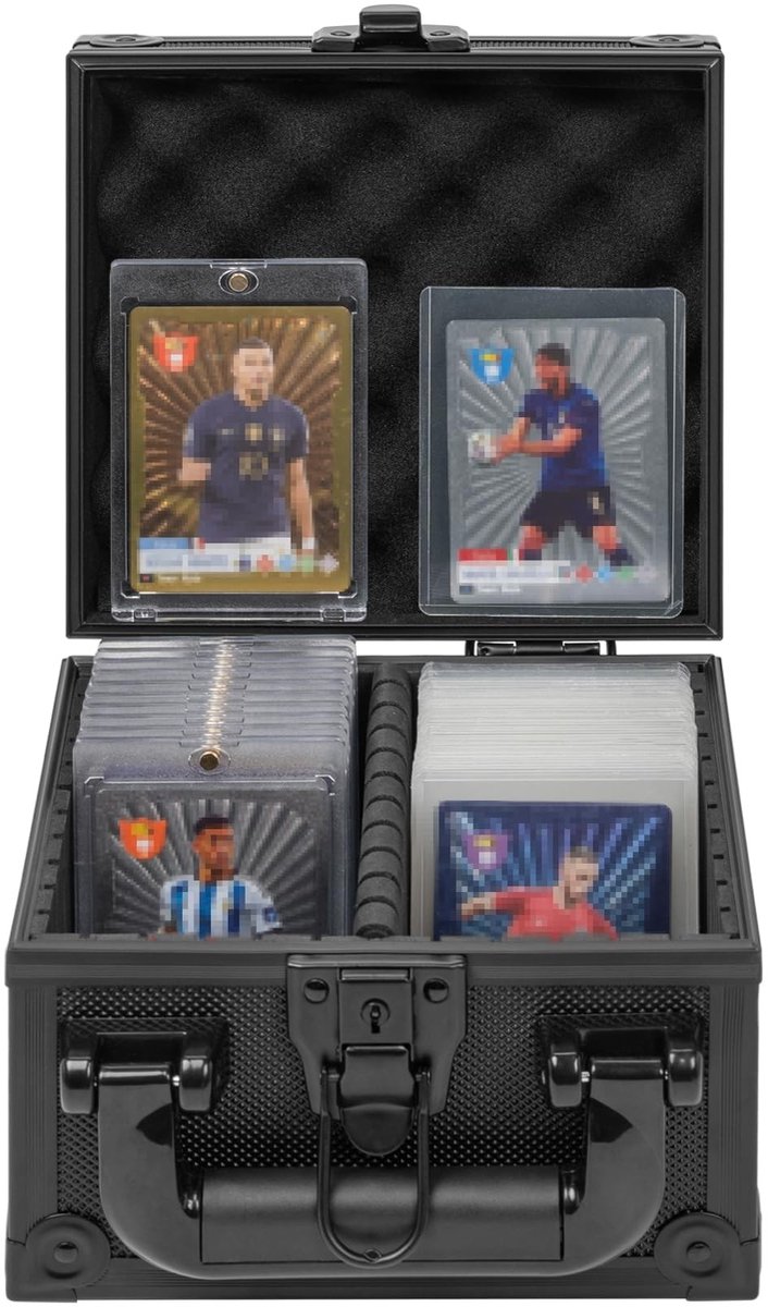 Omgoods - Top Loader Storage Box voor Trading Cards - Opslag voor 150+ Toploaders