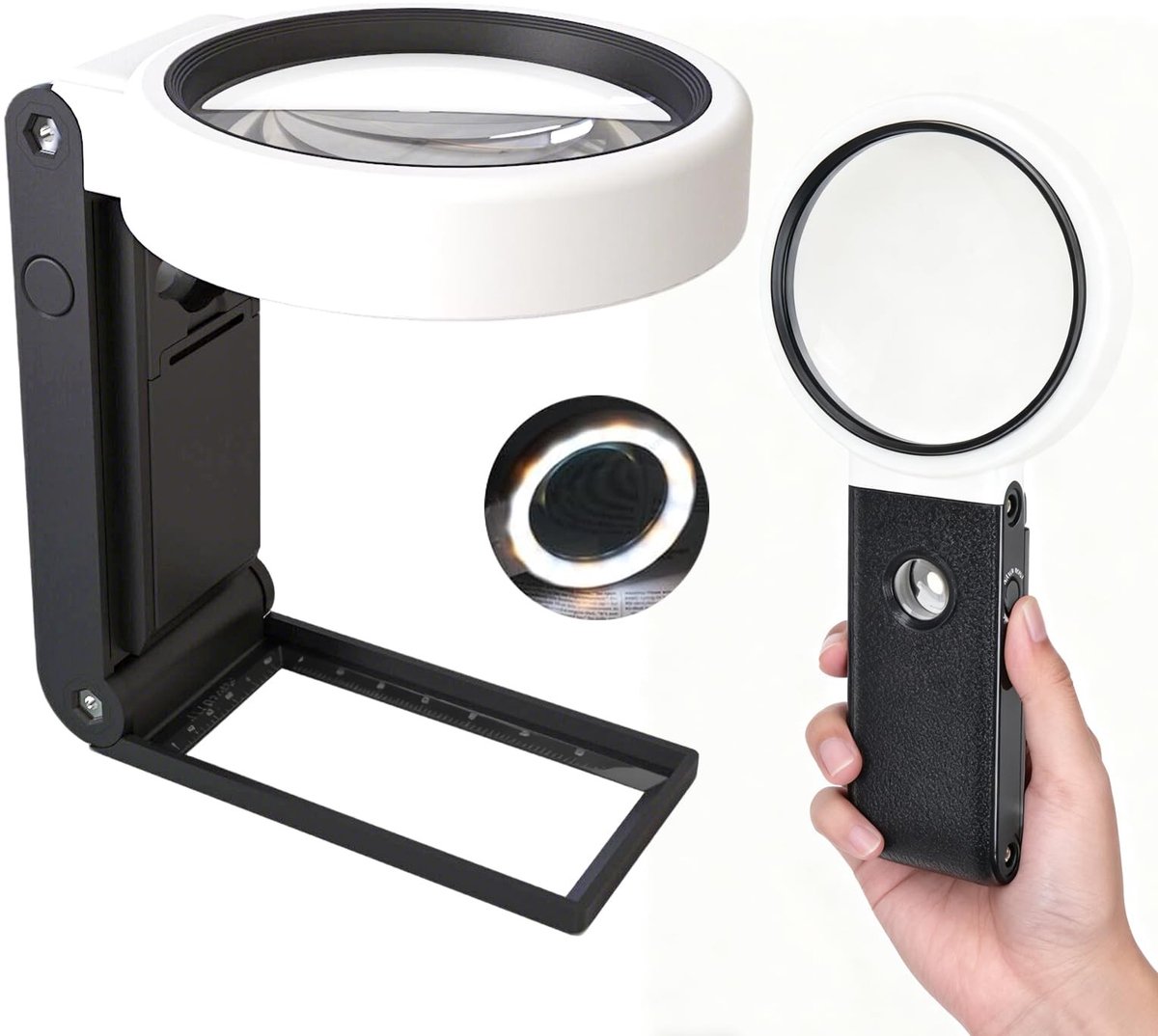Omgoods - Vergrootglas met Licht - Ideaal voor Nauwkeurig Werk