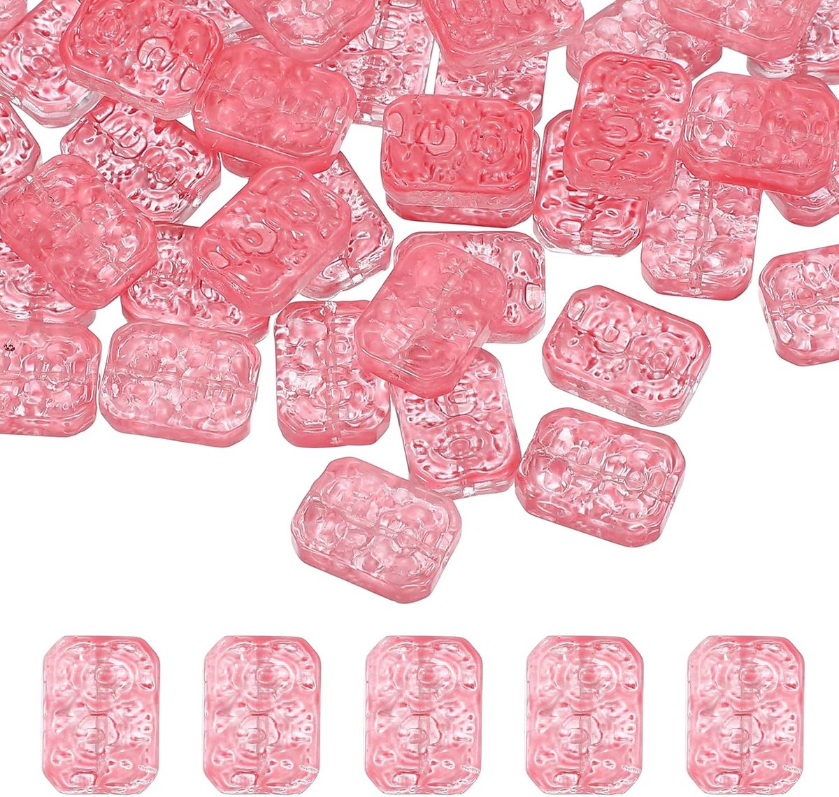 Kralen voor het maken van sieraden gefacetteerde glaskralen