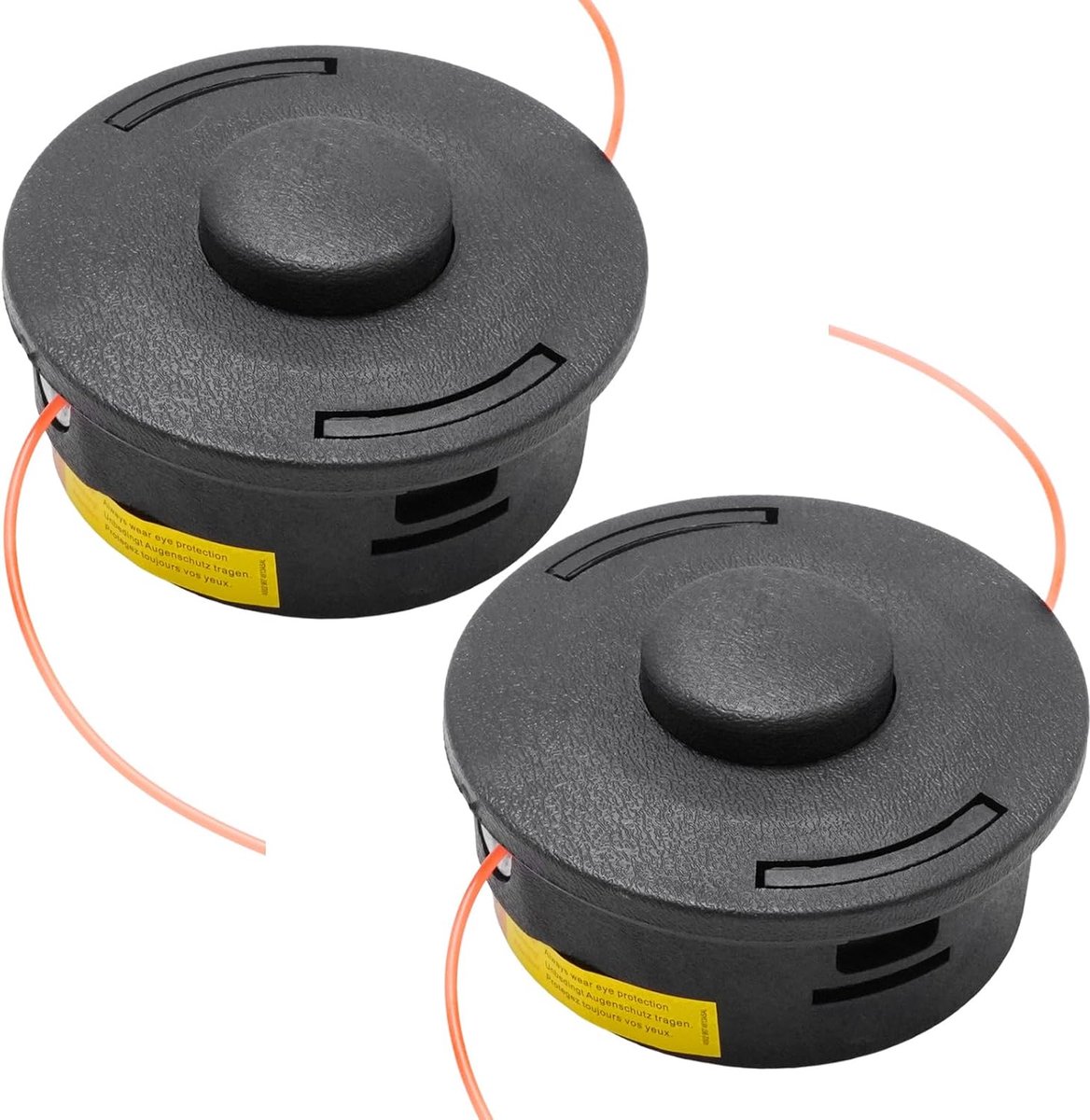 40027102108 2 stuks maaikop AutoCut 25-2 draadkop, vervanging voor Stihl FS90, FS90R, FS100, FS110, FS130, FS250, FS56, FS80, FS85, FS55, FS55R, FS25-4, FS44