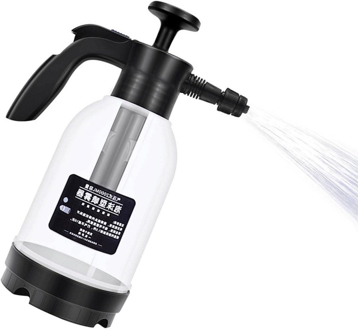 Autowasopschuimer Drukspuit - Schuimspuit Tuinsproeier - Auto Wassen Tuinieren - Twee Functiemodi - 2 Liter - Uniek