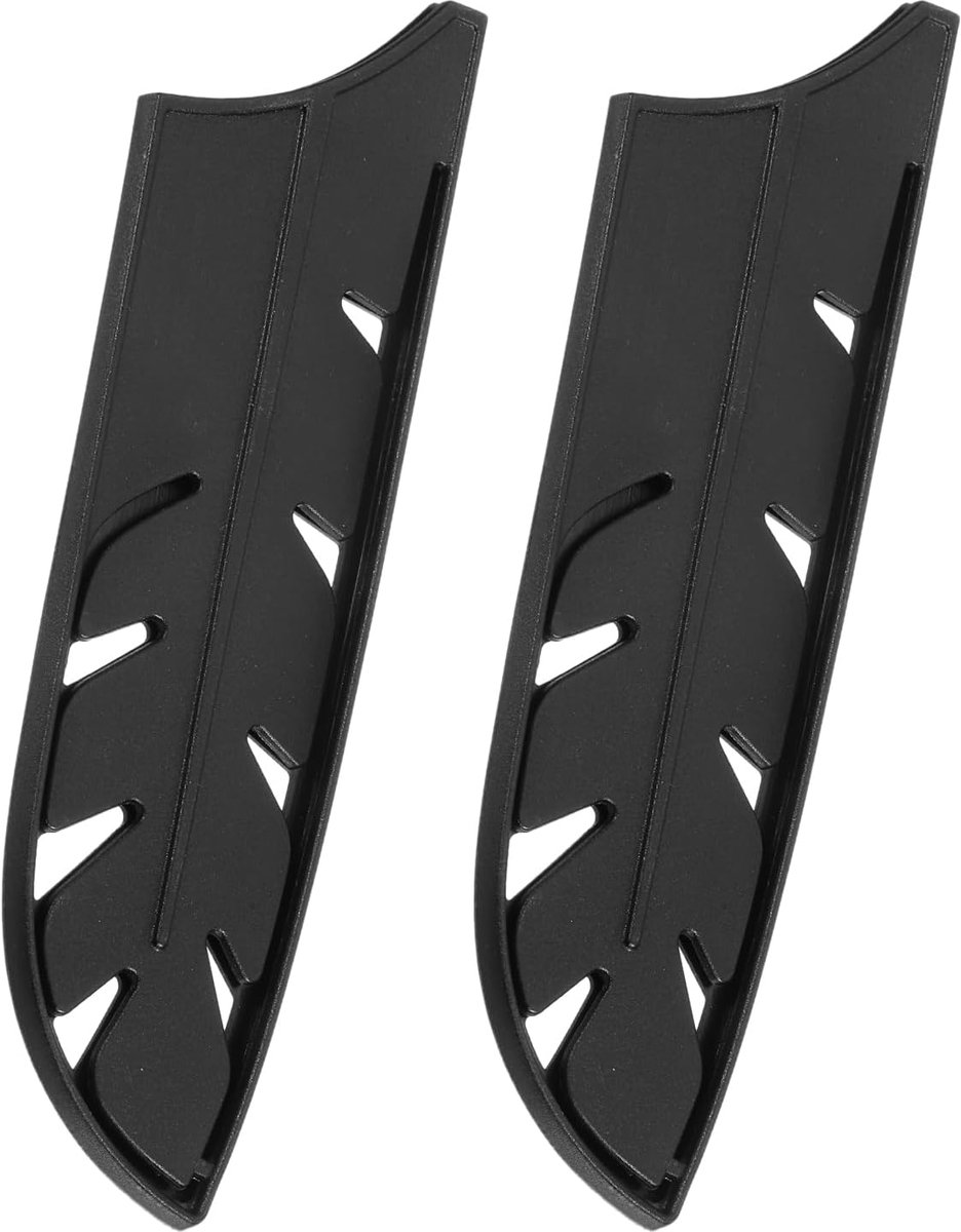 2 stuks messenhoezen, lemmetbescherming voor Santoku-messen, 17,8 cm
