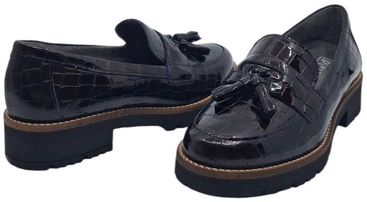 Burdeos mocasin en coco