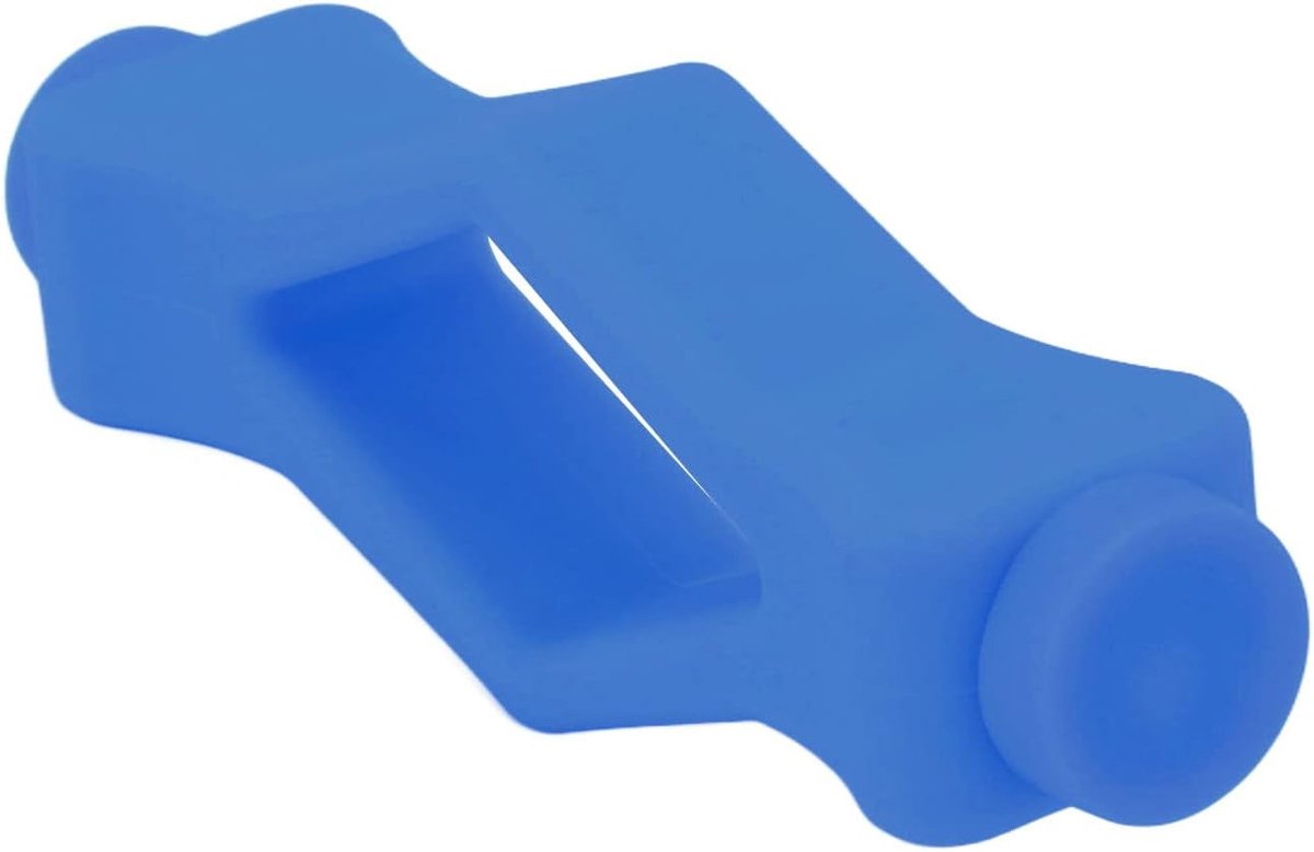 lyrlody Deurhouder voor wasmachine, voorlader, sterke magnetische siliconen deurstopper, voor de meeste soorten cilindrische wasmachines (blauw)