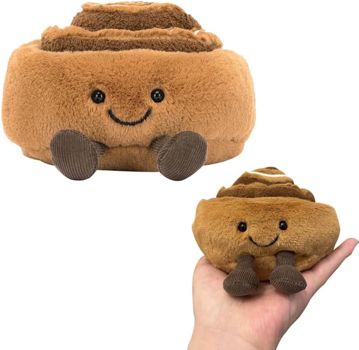 kaneelbroodjes, zacht, schattig knuffeldier,