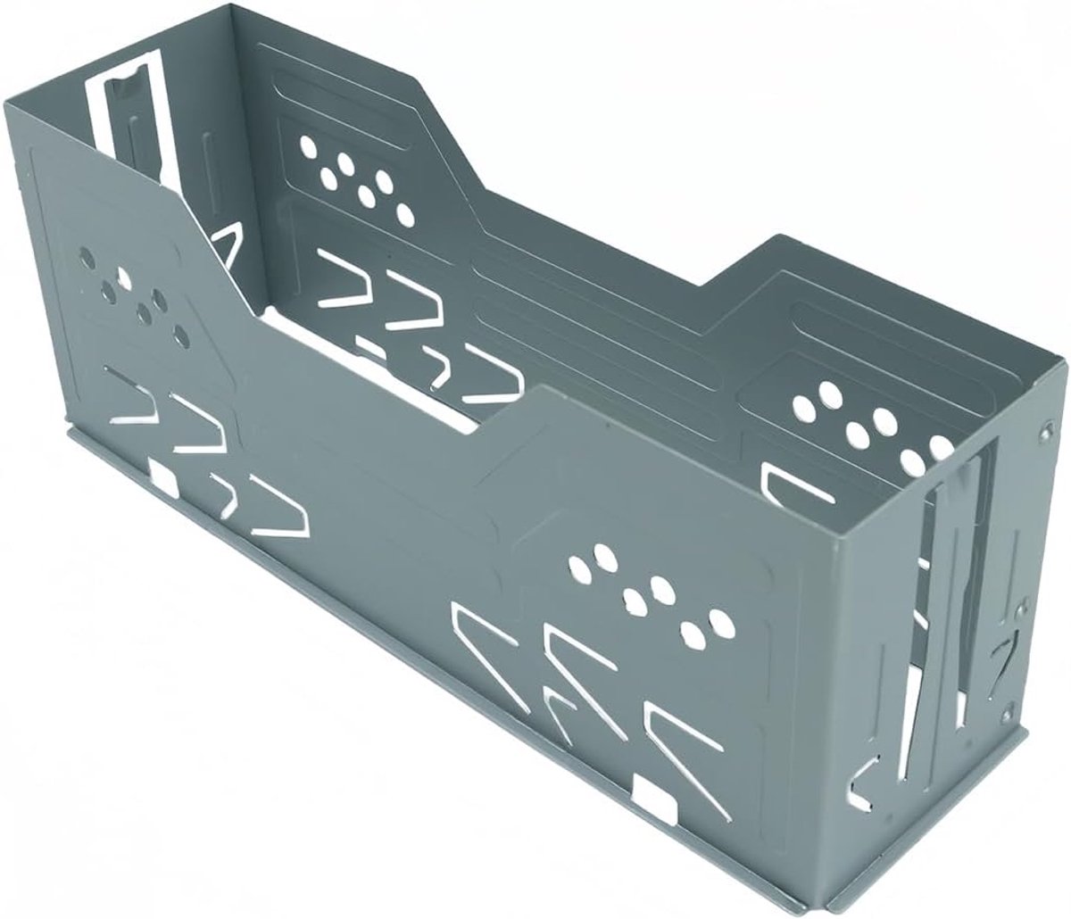 Enkele DIN-inbouwkooi, metalen montagehuls, 181 x 52 x 68 mm, Iso