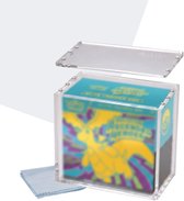 Acrythic ETB Acryl Case - Geschikt Voor Pokemon Elite Trainer Box - 99% UV Protectie - Sterke Magneetsluiting - Met Schoonmaakdoekje - Transparante TCG Beschermbox Met Afgeronde Hoeken
