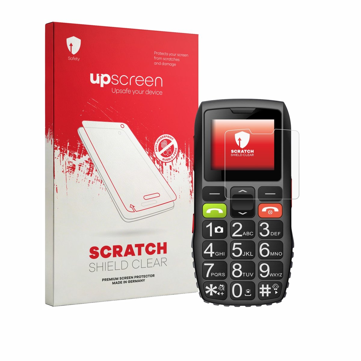upscreen - Screenprotector voor artfone C1 - Folie Beschermfolie transparant
