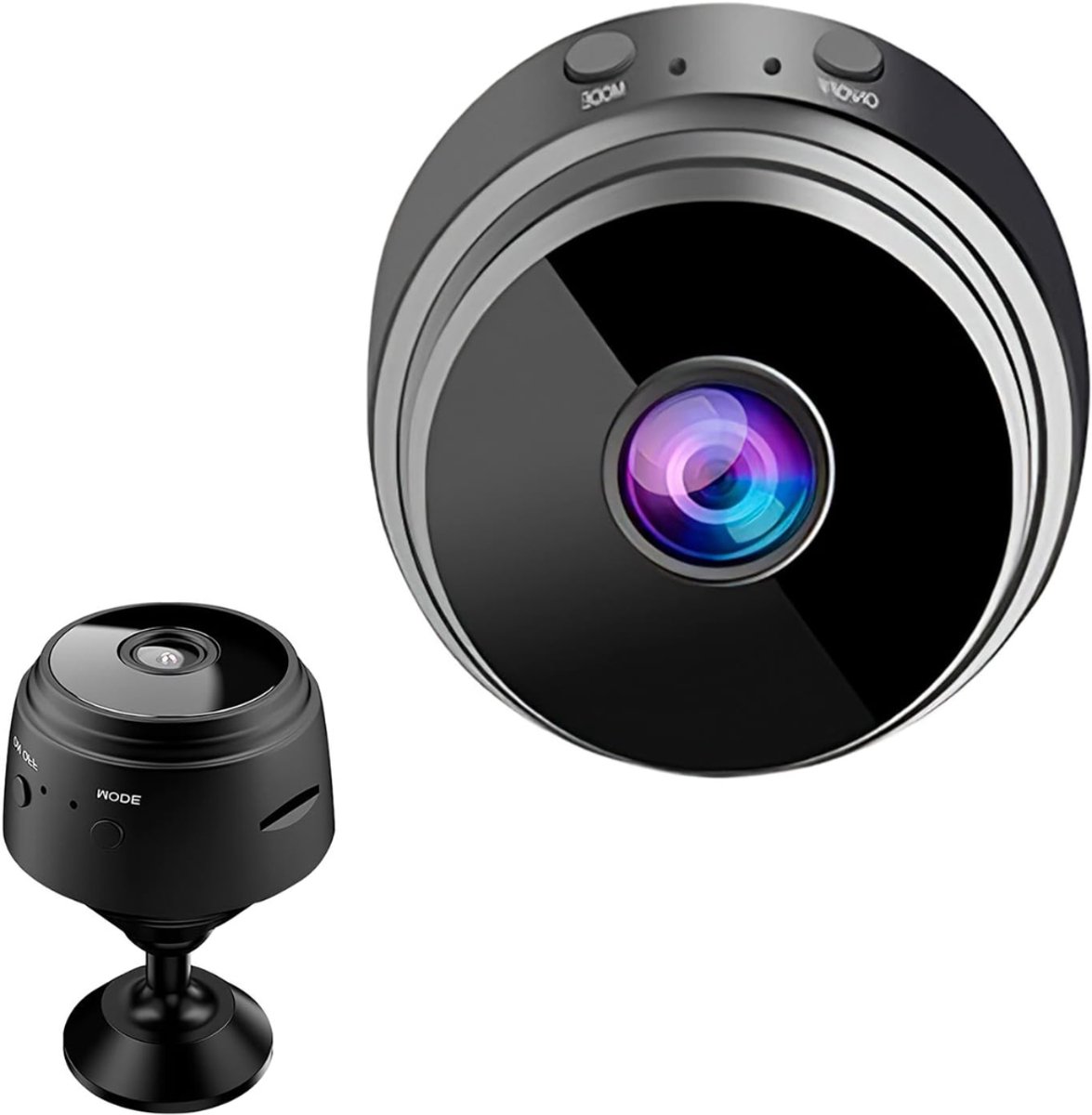 Zavio® Mini Spionagecamera - Verborgen Camera - Beveiliging Thuis -Zwart