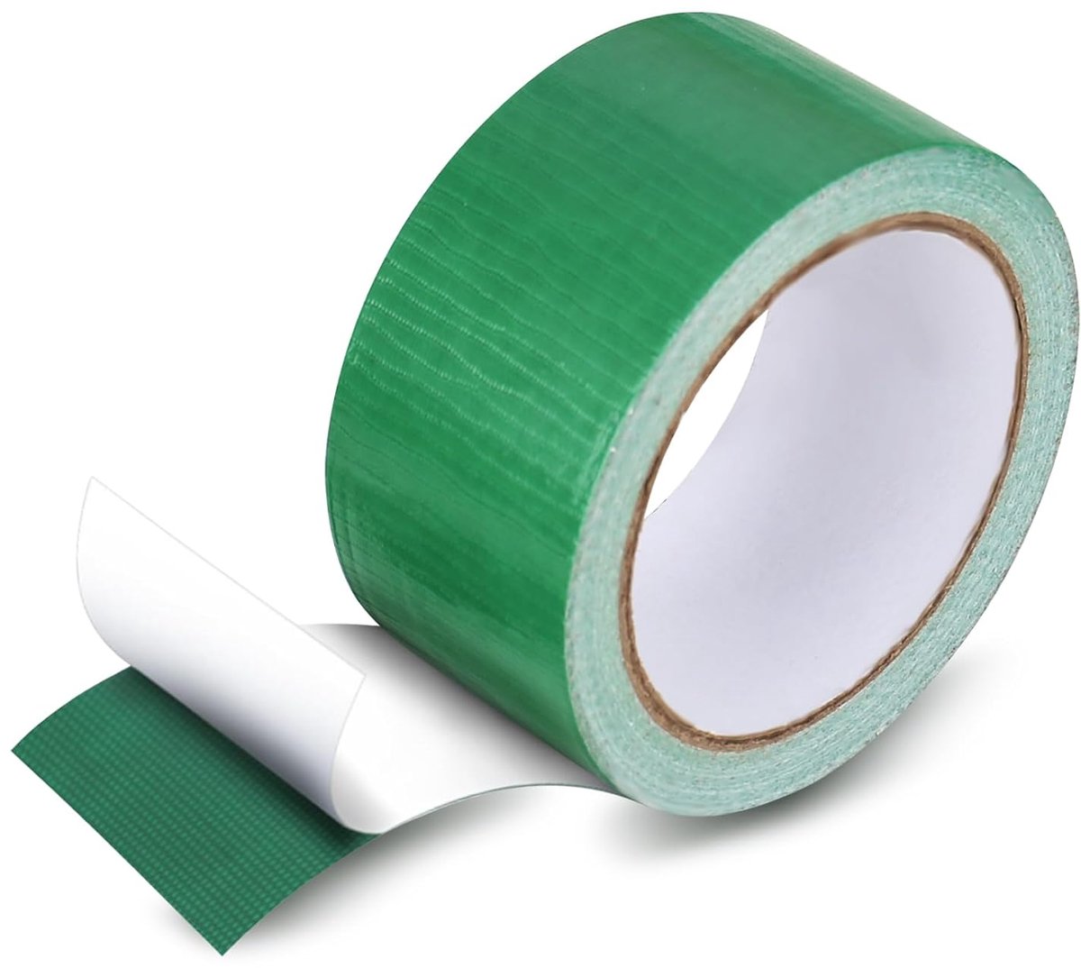 SnelShoppen - 50 mm x 30 m Waterproof Fabric Tape - Waterdichte Reparatietape voor Binnen en Buiten - Verstevigde Textieltape in Groen voor Camping, T