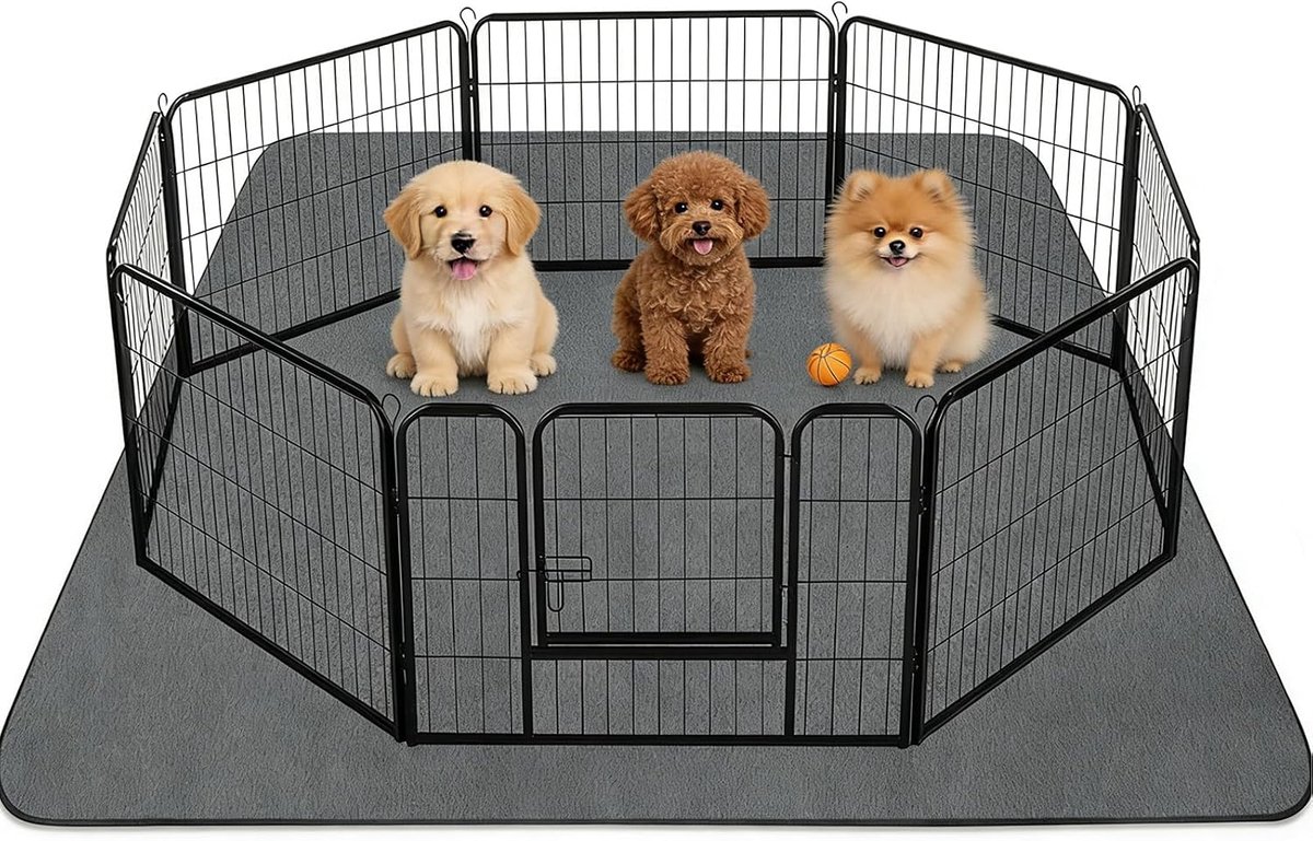 SnelShoppen - Incontinentie-onderlegger wasbaar, puppyonderlegger 100 x 70 cm, snel absorberend, hygiënische onderlegger 2 stuks, zwart, voor thuis, a