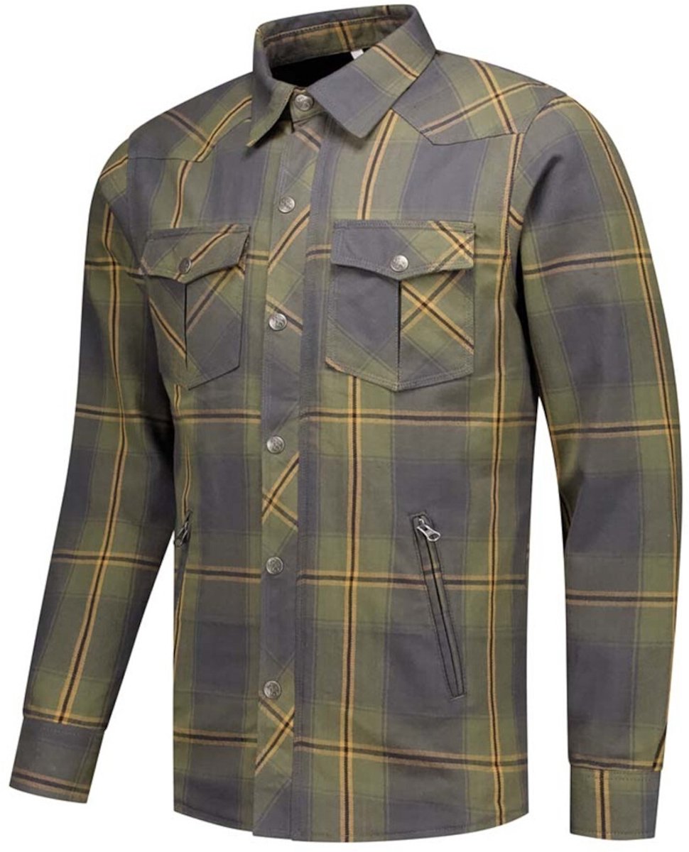 Rusty Stitches Neil V2 Motorfiets Shirt -
