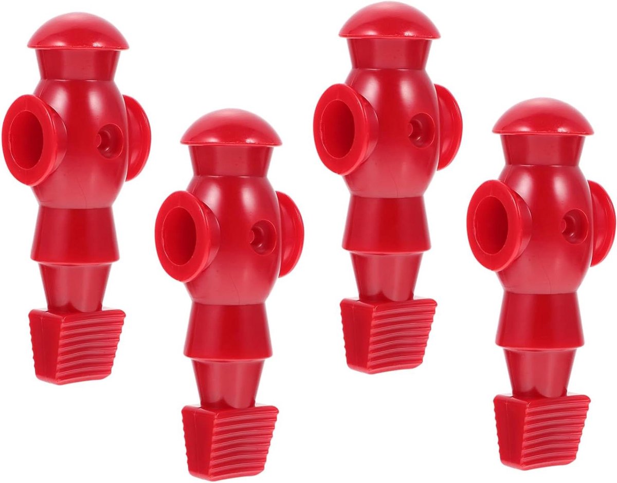 Tafelvoetbal Spelers - Reservemannen - Tafelvoetbal Spel - Hars Materiaal - 10.5 cm - Rood