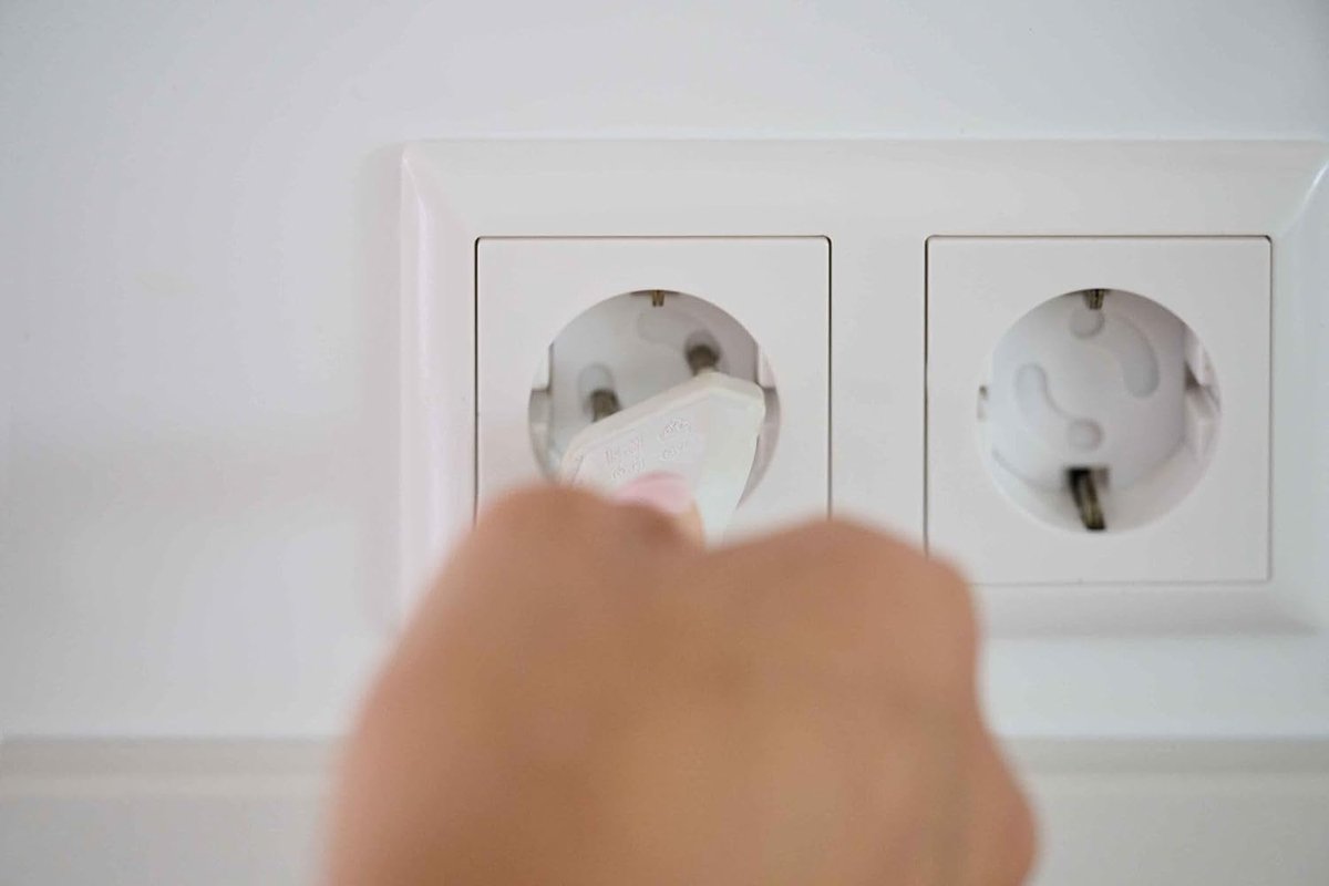 Stopcontact Beveiliging - Kinderbeveiliging Baby - Veilig Huis - Draaibaar Ontwerp - Set van 6 - Transparant – foto 4