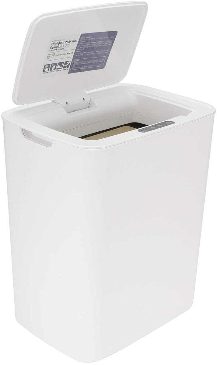 SnelShoppen - Automatische Slimme Prullenbak met Langdurige Prestaties voor Keuken - Infrarood Sensor, 6-30 CM Detectieafstand, Geavanceerde Technolog