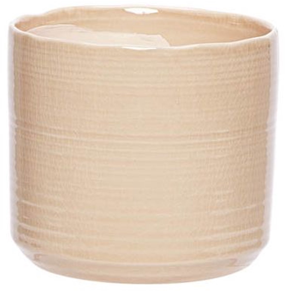 Cosy @ Home Bloempot Roze 10x10xh9,5cm Cilindrisch A