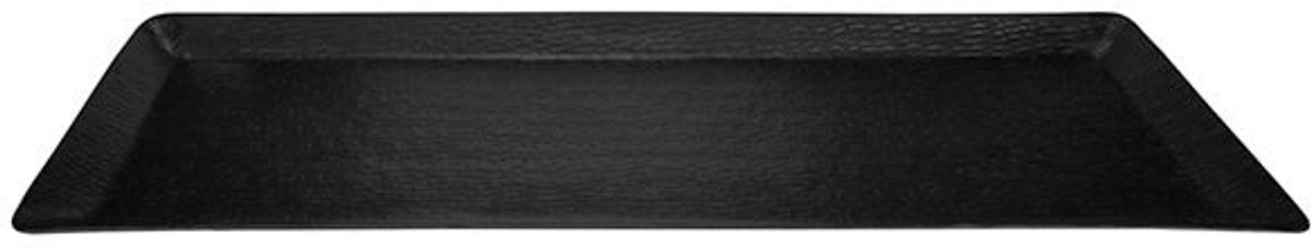 Cosy @ Home Schaal Zwart 73,5x19xh2,5cm Rechthoek Al Uminium