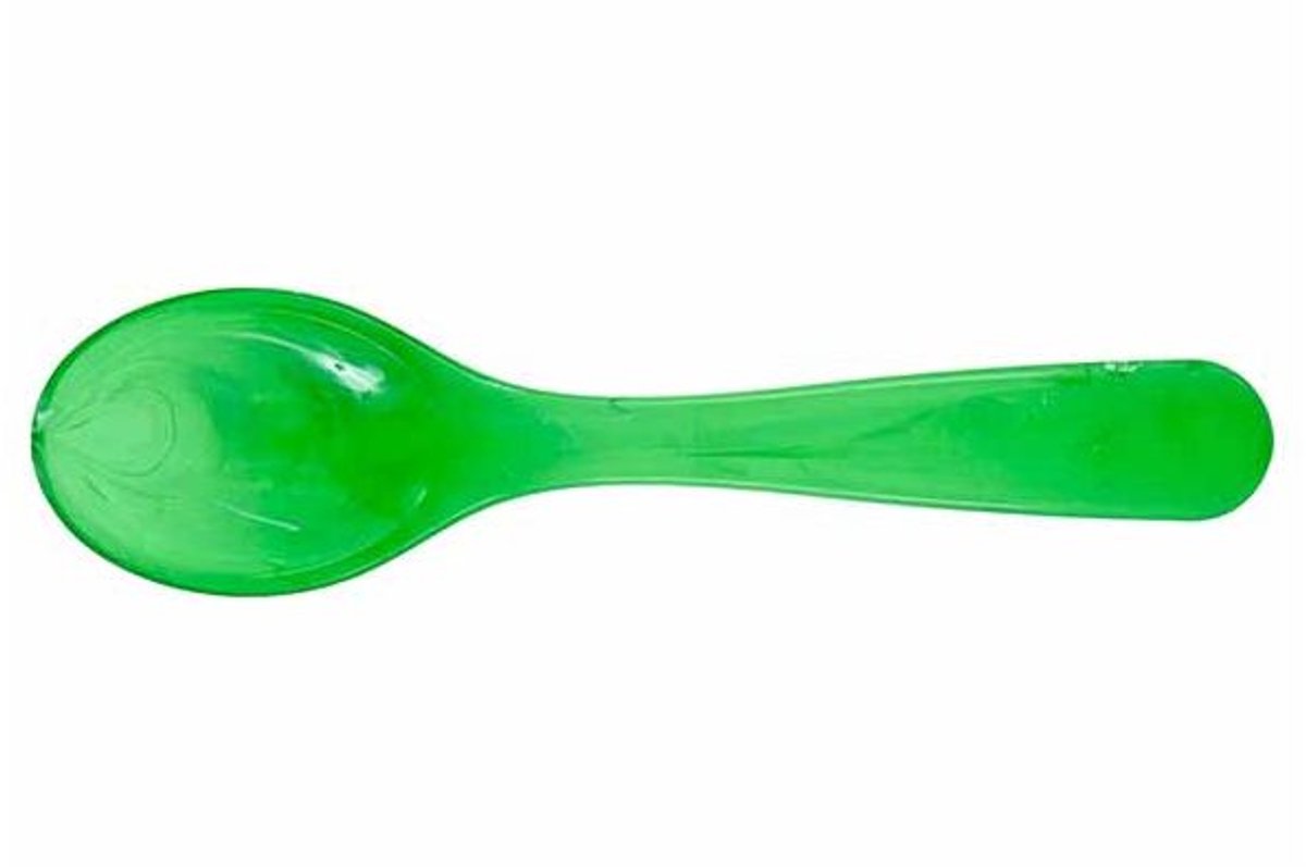 Lumispoon Lepel 12cm Grasgroen Acryl