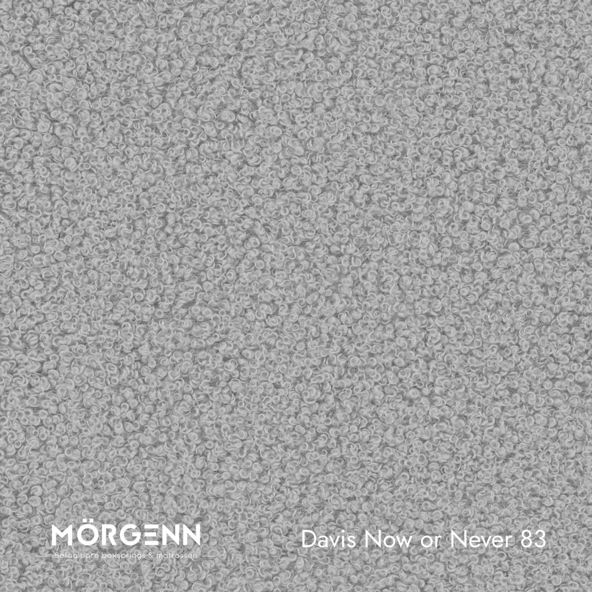 Mörgenn Davis Now or Never Stofstaal - Bouclé Stof voor Boxspring en Bed - 83