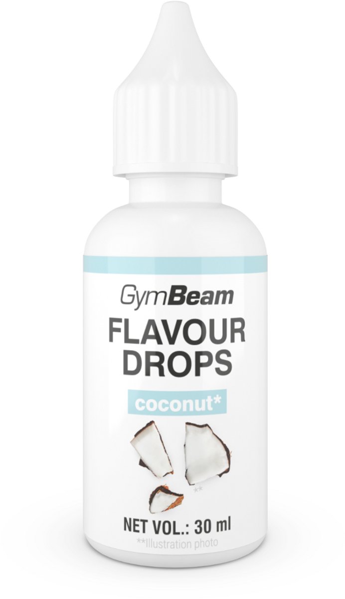 GymBeam Smaakdruppels 30 ml kokosnoot
