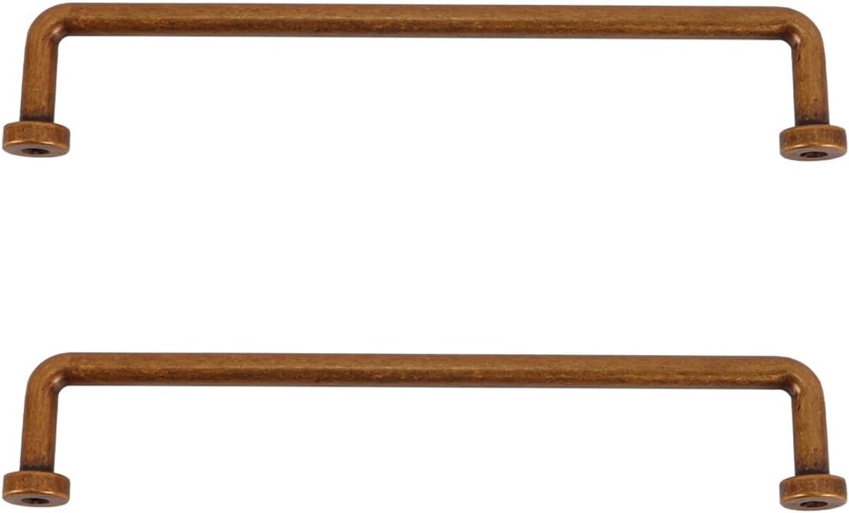 2 stuks antieke bronzen kast trekken 160 mm gat midden vintage keukenkast koperen handgrepen meubels hardware voor kledingkast lade commode