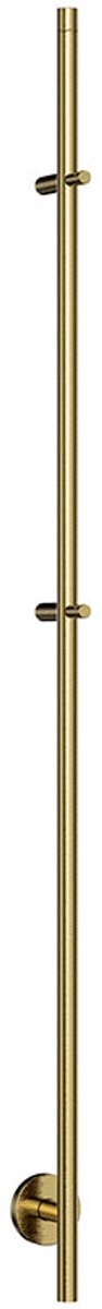 Wiesbaden Callista Elektrische Handdoekradiator 150 cm - Geborsteld Messing