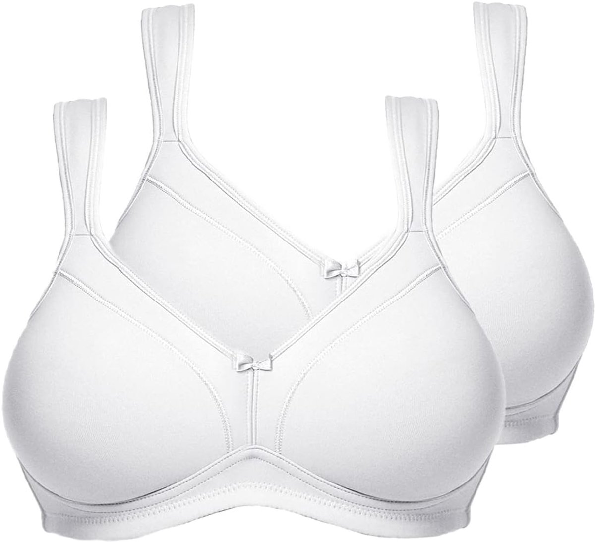 2er Sparpack BH ohne Bügel Topsy 7077 Comfort dames bh zonder beugel (2-Pack)