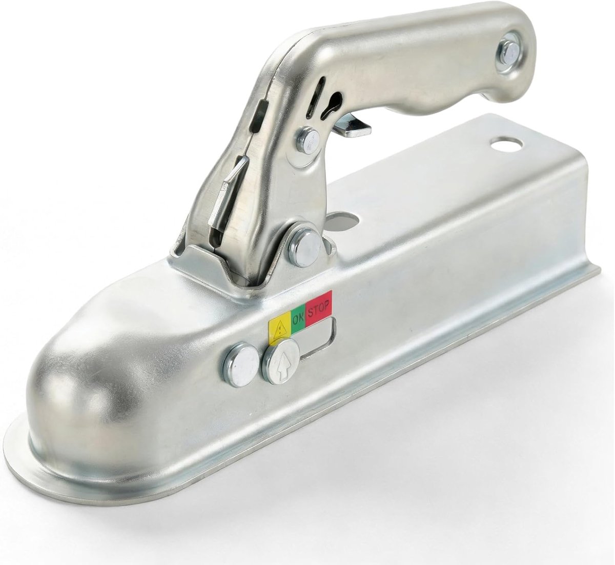 Trekhaak voor fiets, 50 mm, fietsaanhangerkoppeling, trekkogelkoppeling voor aanhanger, koppeling, lastaanhanger, trekmuk, trekhaak voor winkelen, kamperen