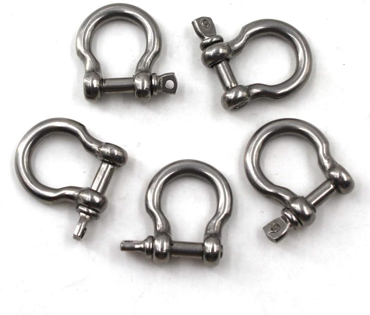 Schäkel 304 Edelstahl Ring Schäkel (Packung mit 5)