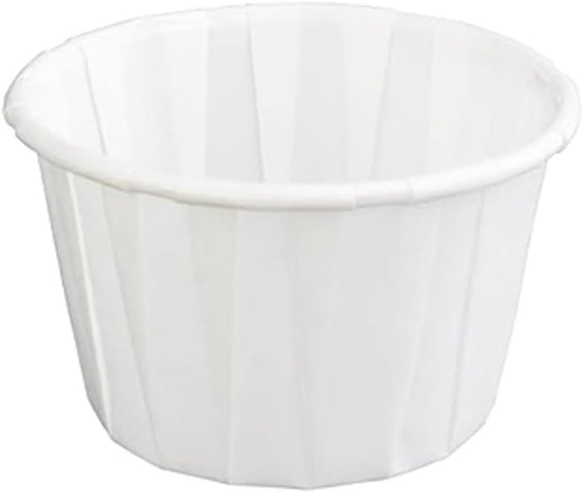 Cupcakevormen voor bruiloft, verjaardag, feest, papieren vormpjes, liners, wrapperpapier, bakvormpjes, papier voor bruiloft, kinderen, verjaardag, feestaccessoires (wit)
